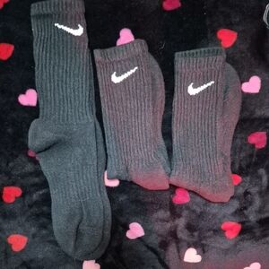 Nike Black Crew Socks for Men
